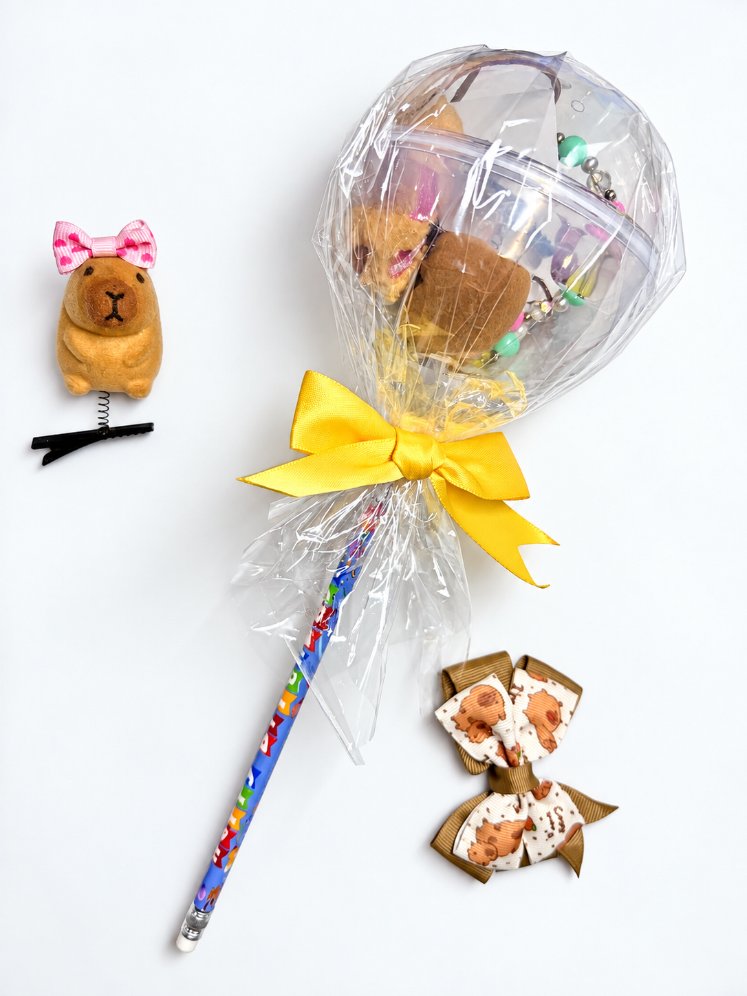 LolliPartyPop capybara party favor